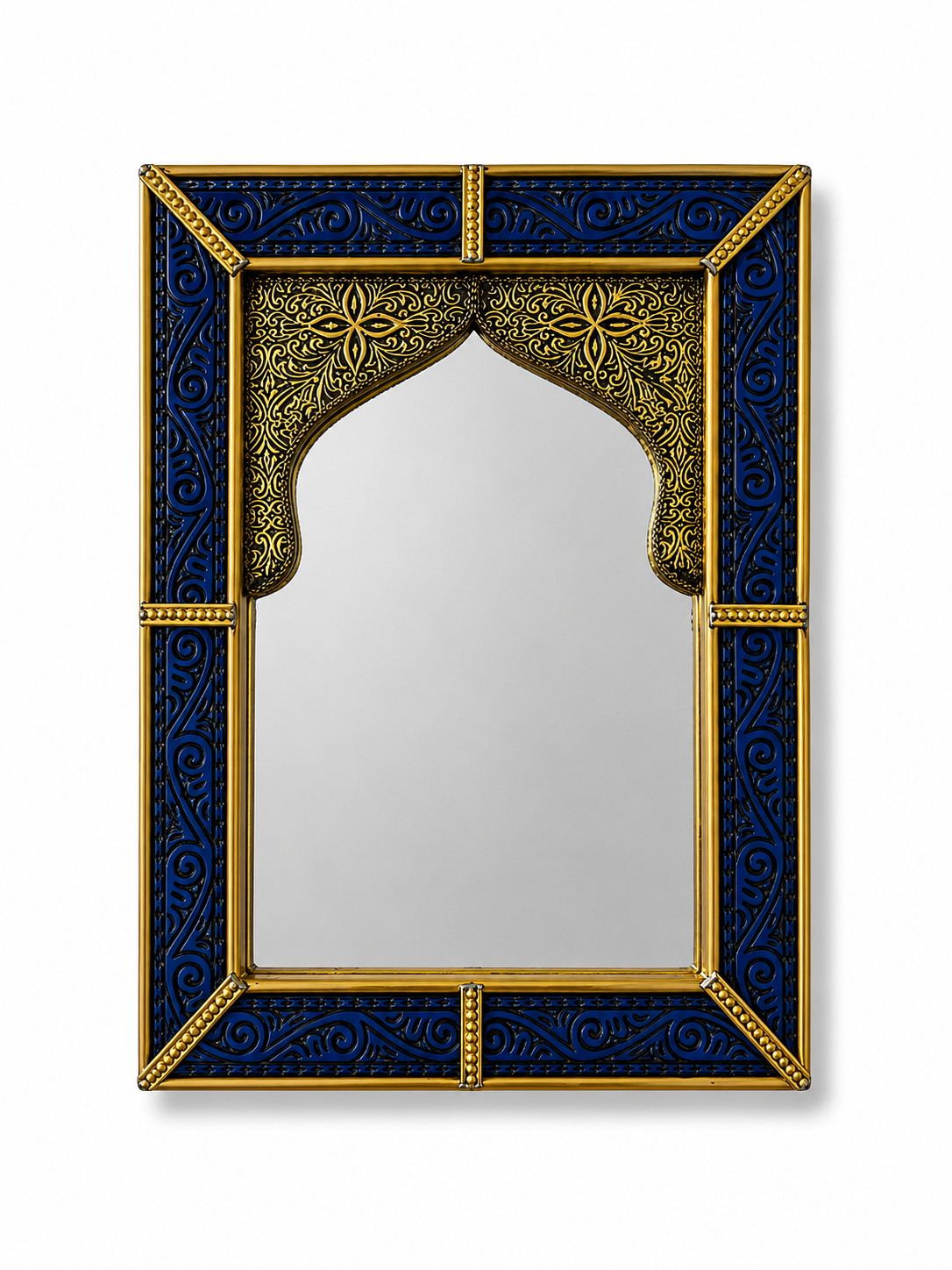 Miroir Artisanal en Cuivre