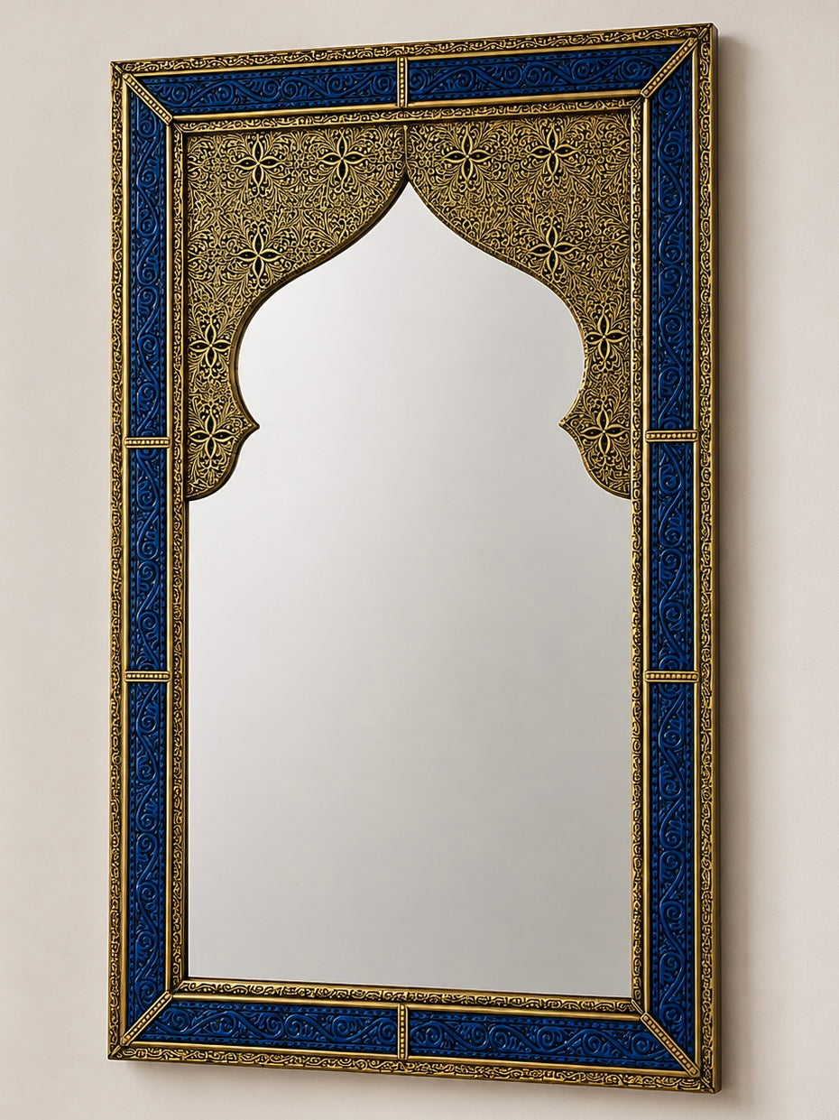 Miroir Artisanal en Cuivre