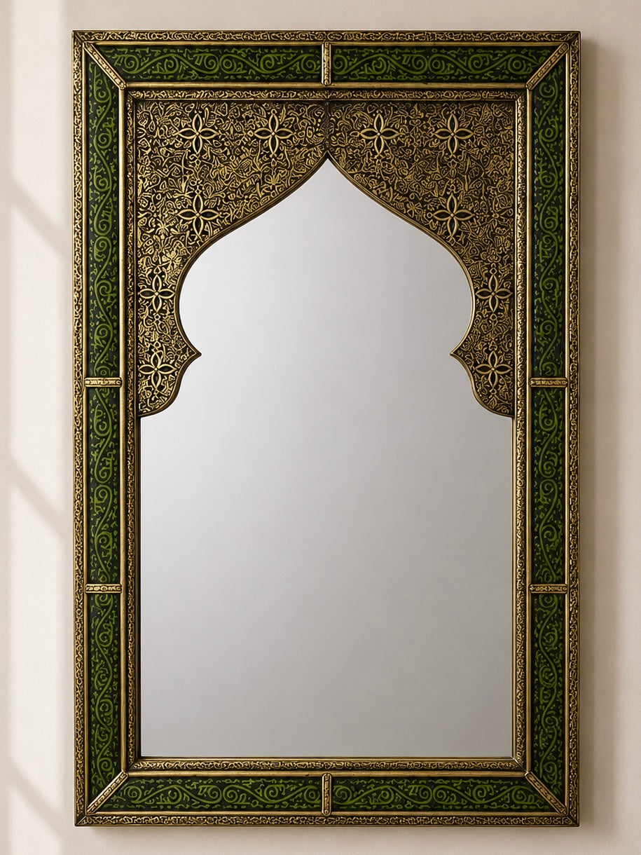 Miroir Artisanal en Cuivre