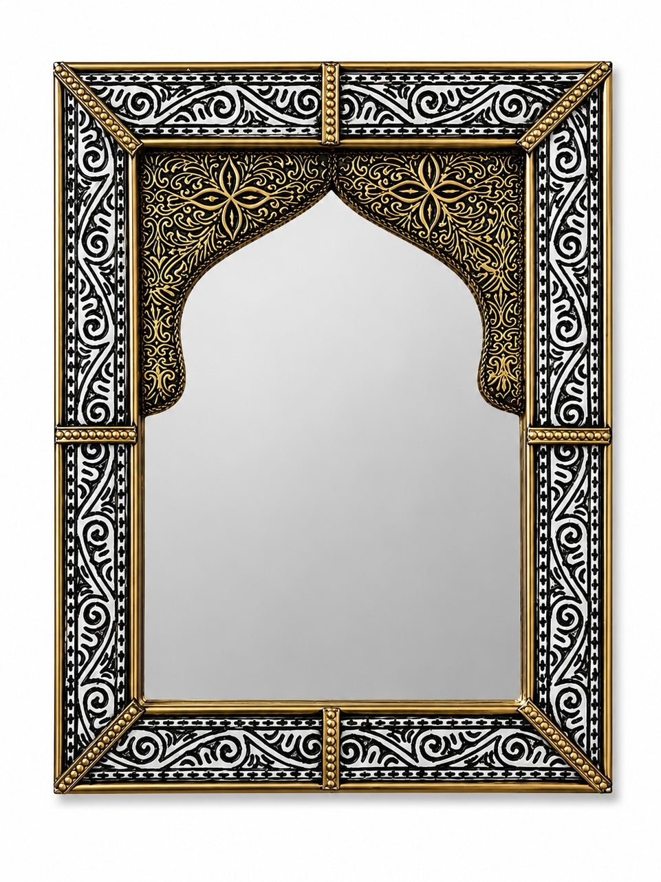 Miroir Artisanal en Cuivre