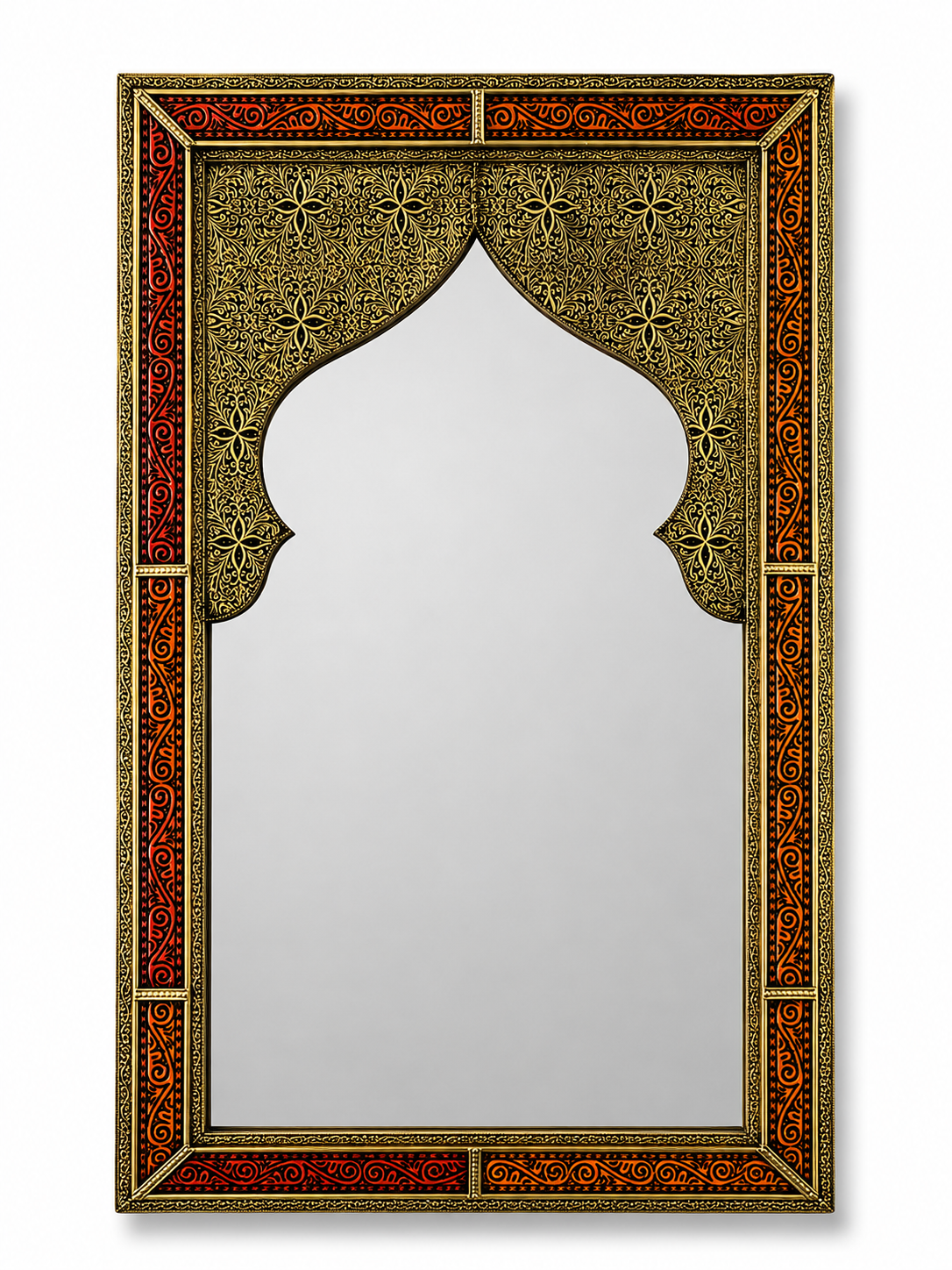 Miroir Artisanal en Cuivre